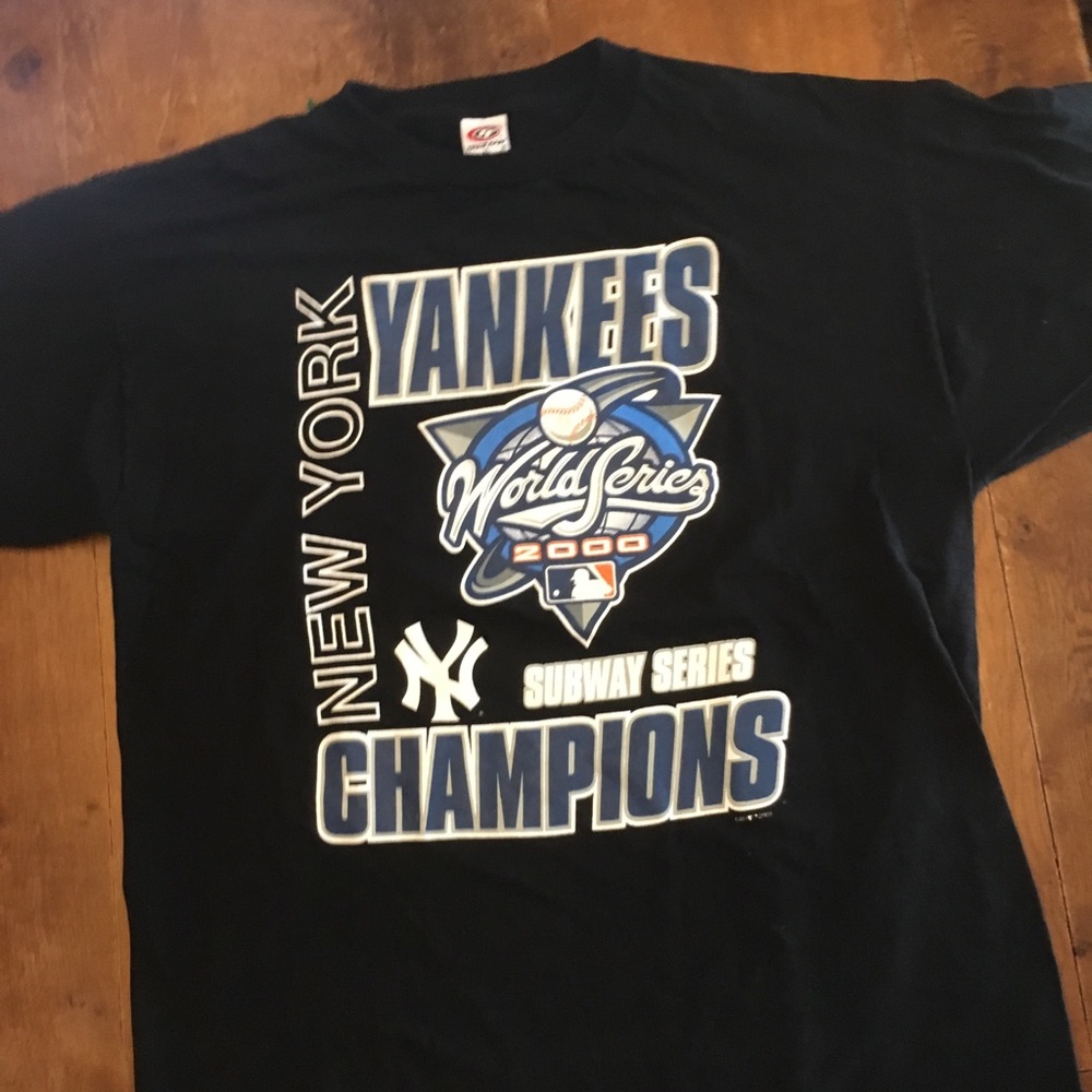 Vintage New York Yankees Mets World Series t shirt